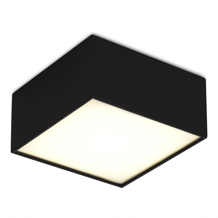 Светильник потолочный ST Luce Черный LED 1*12W 4000K 1 080Lm Ra>90 120° IP20 L120xW120xH55 -180   ST608.442.12