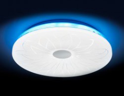 Управляемый светильник Ambrella light F80 BL 104W D540 ORBITAL DESIGN