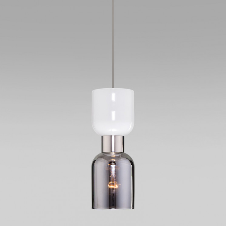 Подвесной светильник Eurosvet 50118/1 никель TANDEM