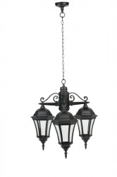 Подвесной уличный светильник YAOHUALUX 91370S/3 Bl ASTORIA 1 S