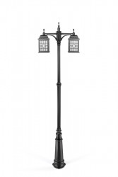 Уличный фонарный столб YAOHUALUX 64810LA/A2/09 DOWN Bl LONDON L