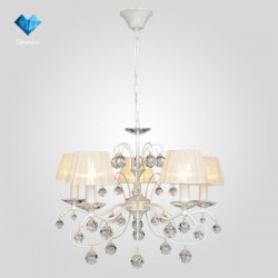 Люстра Eurosvet 10058/5 белый с золотом