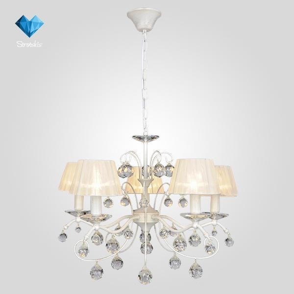 Люстра Eurosvet 10058/5 белый с золотом