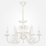 Подвесная люстра Eurosvet 60018/6 белый с золотом