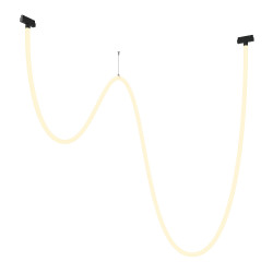 Трековый подвесной светильник Maytoni Technical TR101-2-100W3K-B Magnetic track system Exility