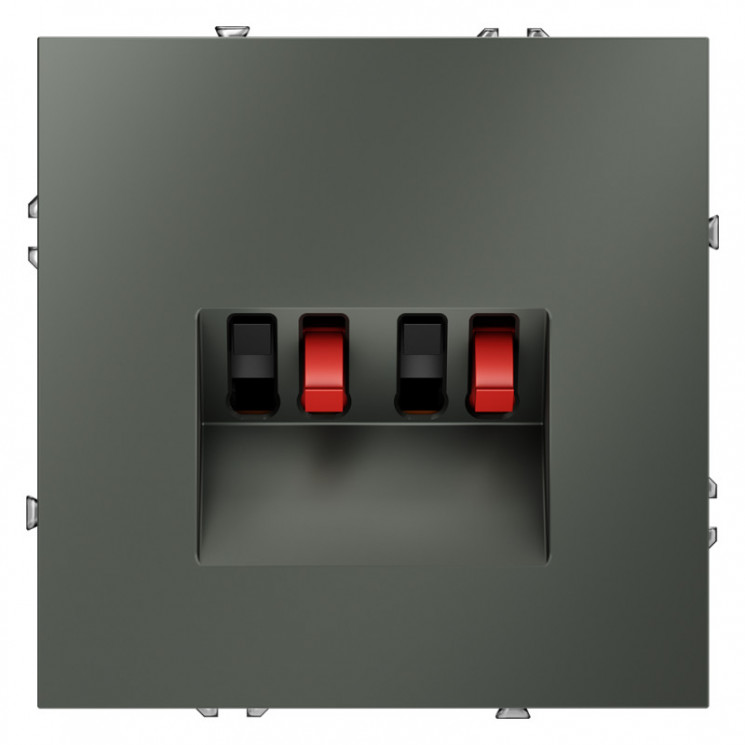 Розетка акустическая VOLTUM VLS060306 титан