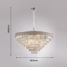Каскадная люстра Favourite 2902-11P ETNA