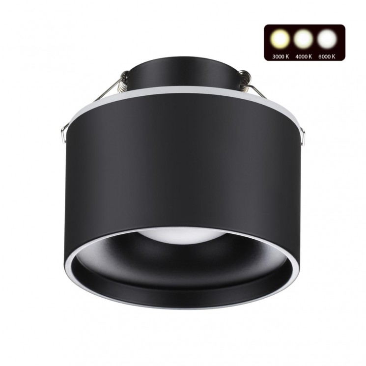 Светильник встраиваемый светодиодный с переключателем цветовой температуры NOVOTECH GIRO 358962