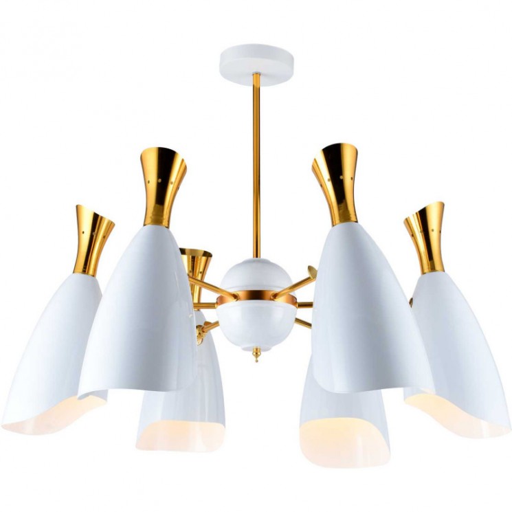 Люстра потолочная на штанге Stilfort 2060/01/06P Ricon 6*E14*40W