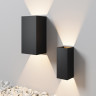 Настенный уличный светильник Maytoni O525WL-L10B3K Драп / Drape 3000K 10Вт IP 65 Ширина 6,9 см Высота 17 см Отступ 7,3 см 