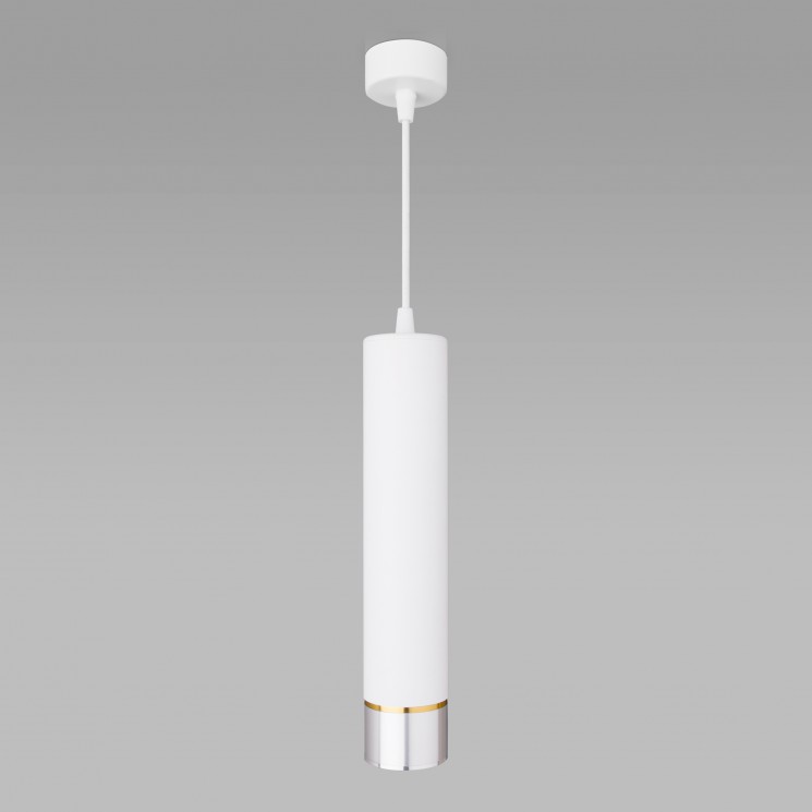 Подвесной светильник Elektrostandard DLN107 GU10 белый/серебро