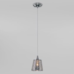 Подвесной светильник  Eurosvet Ollie 50016/1 хром