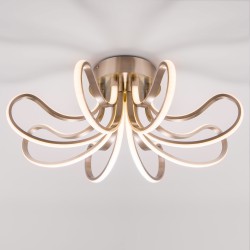 Потолочный светильник  Eurosvet Lilium 90079/8 сатин-никель