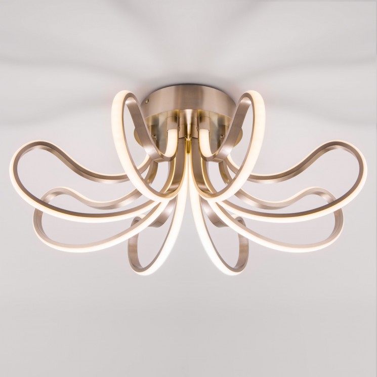 Потолочный светильник  Eurosvet Lilium 90079/8 сатин-никель