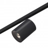 Магнитный трековый светильник SUPER5 ST Luce  Черный LED 1*9W 4000K 500Lm Ra>90 36° IP20 D45xH63 24V   ST671.446.09