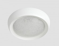 Управляемый светильник Ambrella light FS1240 WH/SD 48W D500 ORBITAL CRYSTAL SAND