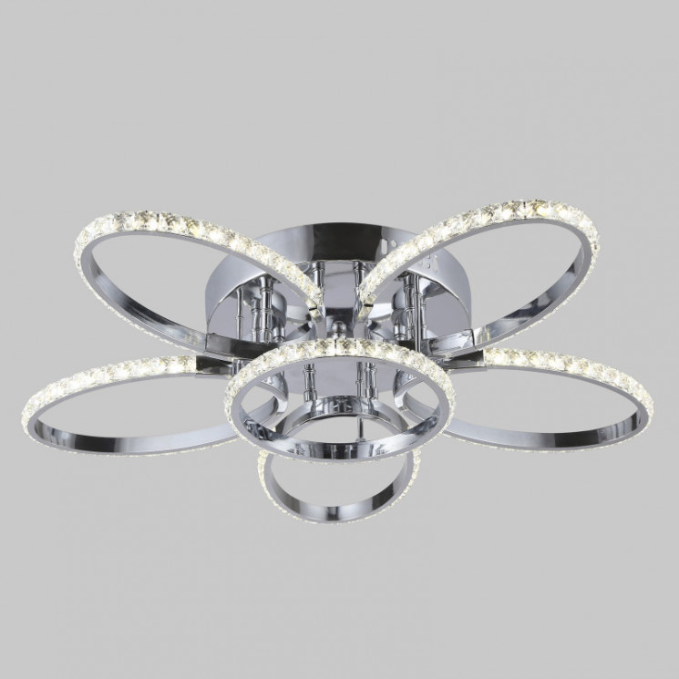 Накладная люстра Eurosvet 90098/6 хром Soul