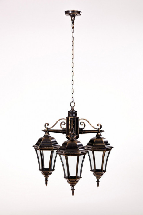 Подвесной уличный светильник YAOHUALUX 91370S/3 Gb ASTORIA 1 S