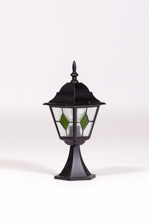 Садово-парковый светильник YAOHUALUX 79904MlgG Bl QUADRO M lead GLASS