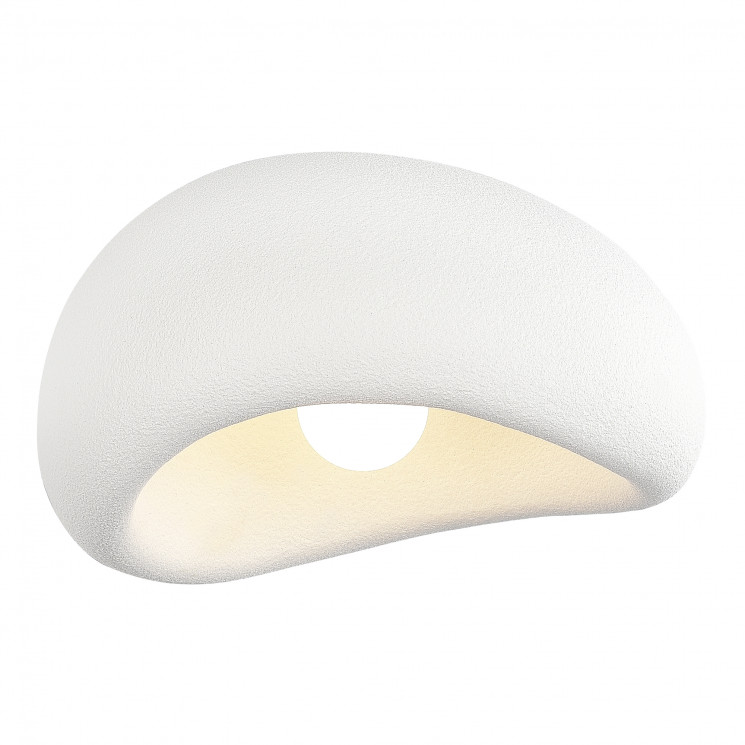 Светильник потолочный ST-Luce белый/белый E27 1*60W SL1522.512.01 WABI SABI