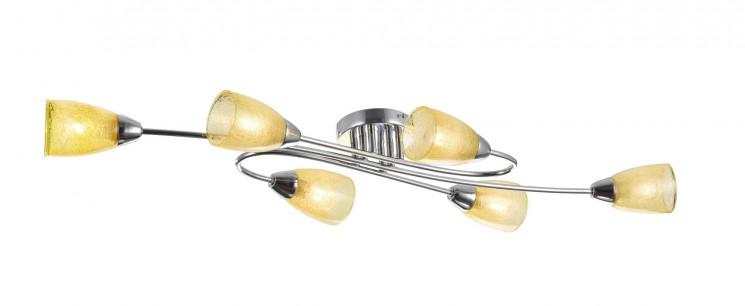 Люстра Freya FR5104-CL-06-YE Flash