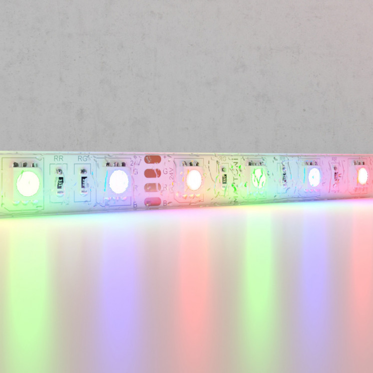 Светодиодная лента Maytoni Technical(Led Strip) 24В 5050 14,4Вт/м RGB 5м IP65 10175