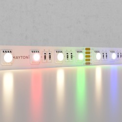 Светодиодная лента Maytoni 24В 5050 19,2Вт/м RGBW 3000K 5м IP20 10179