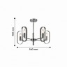 Люстра F-Promo Scintillans 2482-5P