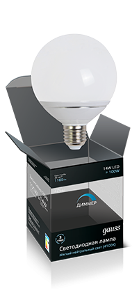 Лампа Gauss LED EB136102114-D 14W E27 2700К