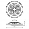 Люстра потолочная-вентилятор GAMER 7862 Mantra