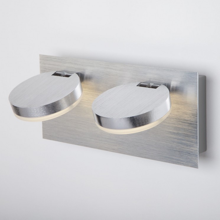 Светильник настенный Eurosvet Cover 20004/2 алюминий