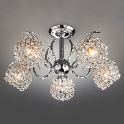 Потолочный светильник  Eurosvet Mirage 7777/5 хром