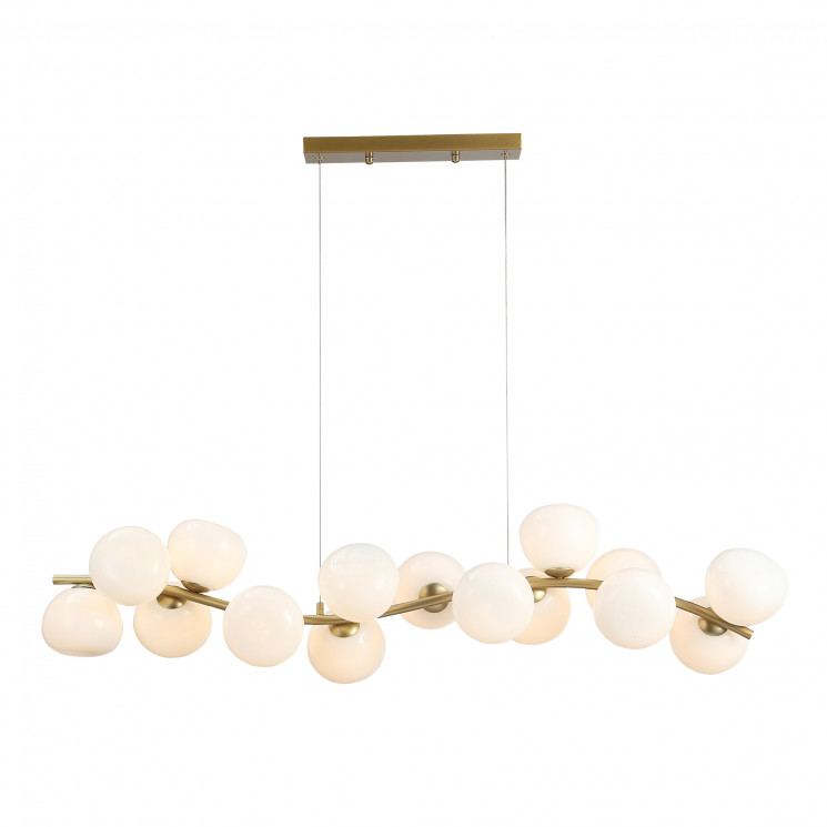 Светильник подвесной ST Luce Латунь/Белый G9 16*5W 4000K         SL1519.303.16