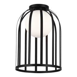 Светильник потолочный ST Luce Черный/Белый E27 1*60W          SL6129.402.01