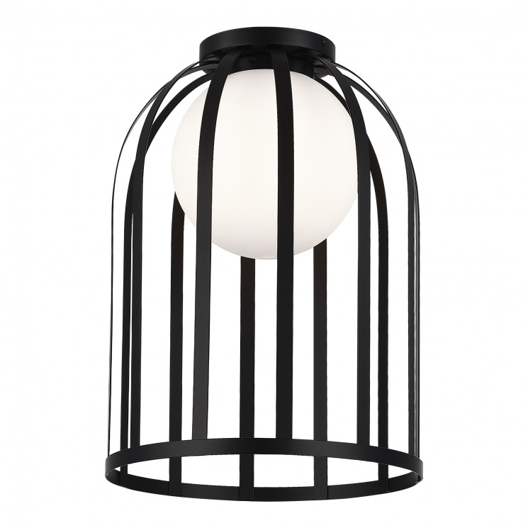 Светильник потолочный ST Luce Черный/Белый E27 1*60W          SL6129.402.01