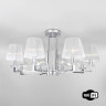 Люстра на штанге Eurosvet 60125/8 хром Smart (60114/8) Alegria