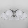 Накладная люстра Eurosvet 60109/8 хром Fabiola
