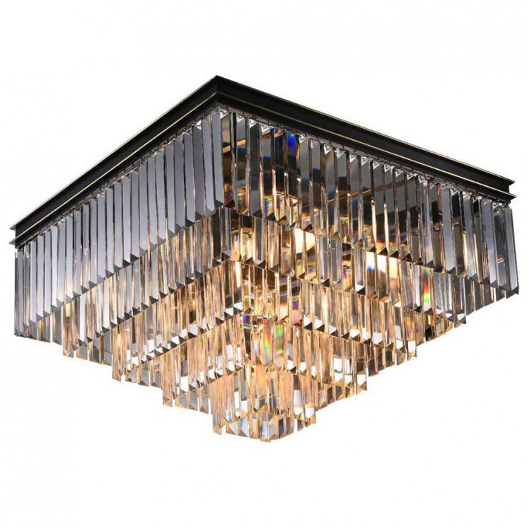 Люстра NEWPORT 31112/PL black+gold