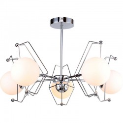 Люстра потолочная на штанге Stilfort 2019/09/05C Future 5*E14*40W