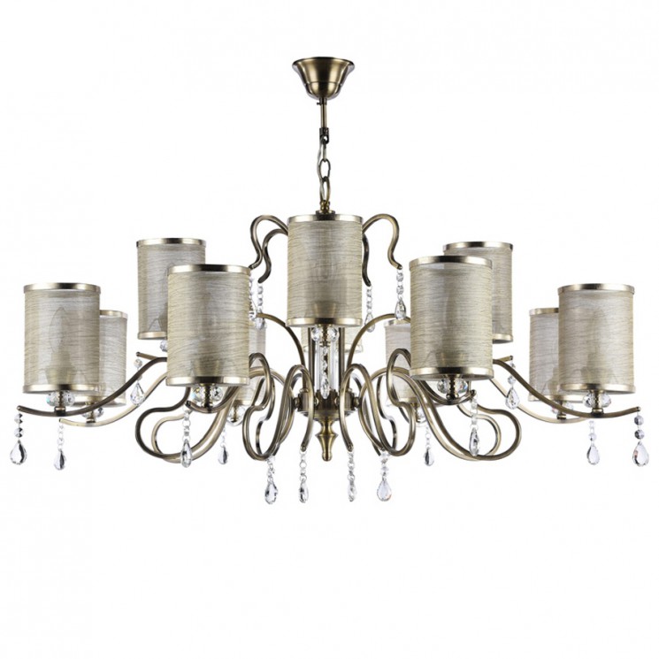 Люстра FREYA FR2300-PL-12-BZ Faust