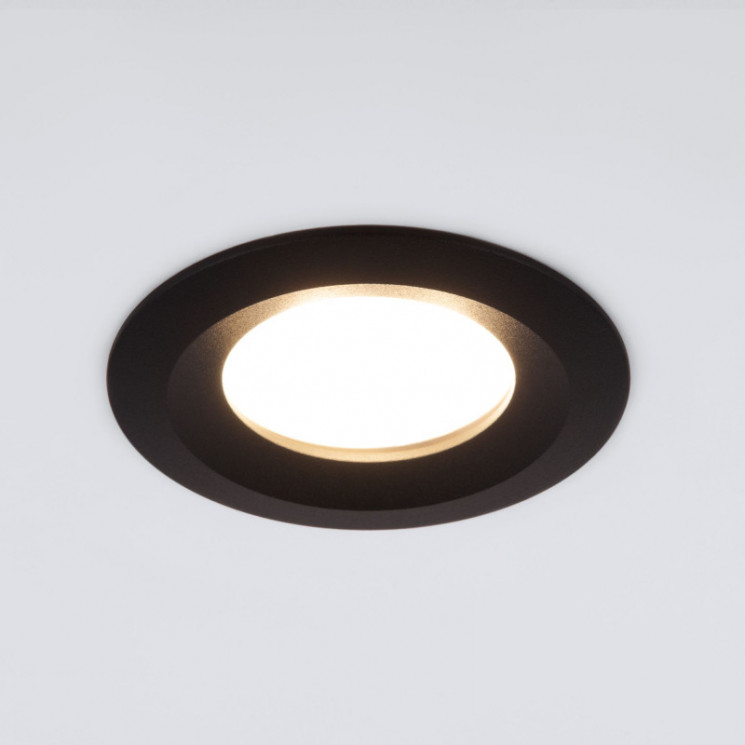 Встраиваемый светильник Elektrostandard 110 MR16 черный Dial