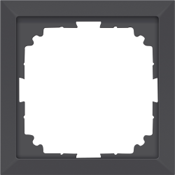 Рамка промежуточная для монтажа устройств 55х55, Donel черный, серия R98 DA40828