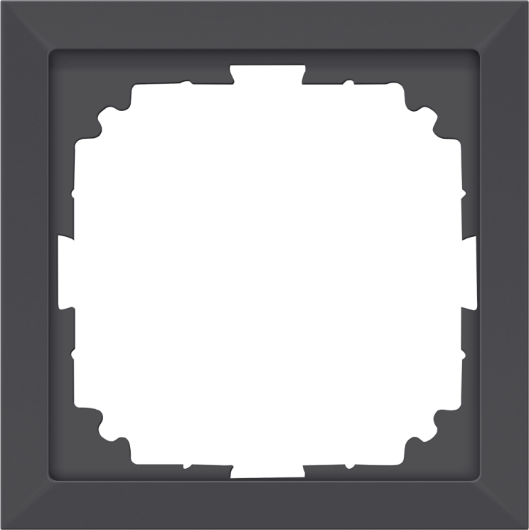 Рамка промежуточная для монтажа устройств 55х55, Donel черный, серия R98 DA40828