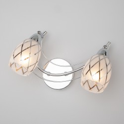 Настенный светильник Eurosvet 30128/2 хром Christina