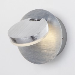 Светильник настенный Eurosvet Cover 20004/1 алюминий