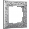 Рамка на 1 пост Antik (матовый хром) Werkel W0011522