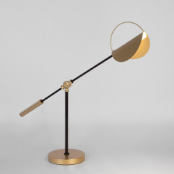 Настольная лампа Eurosvet 01141/1 черный/золото Grazia