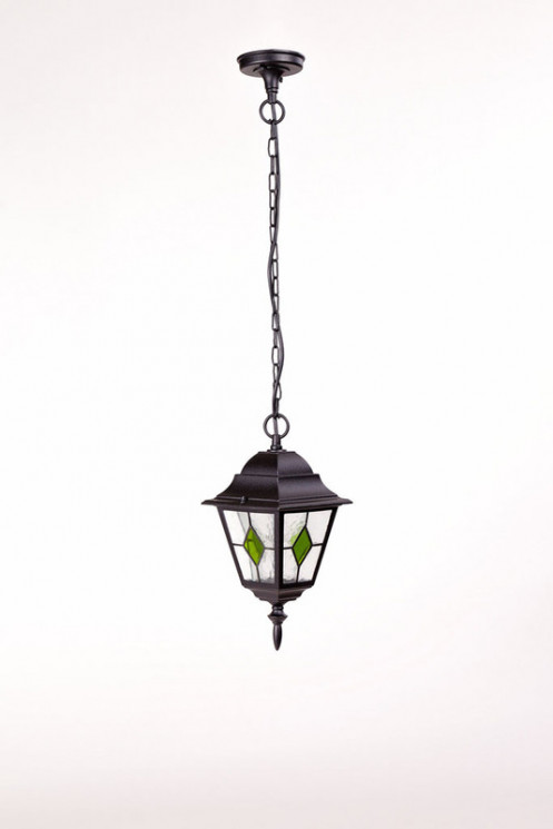 Подвесной уличный светильник YAOHUALUX 79905MlgG Bl QUADRO M lead GLASS