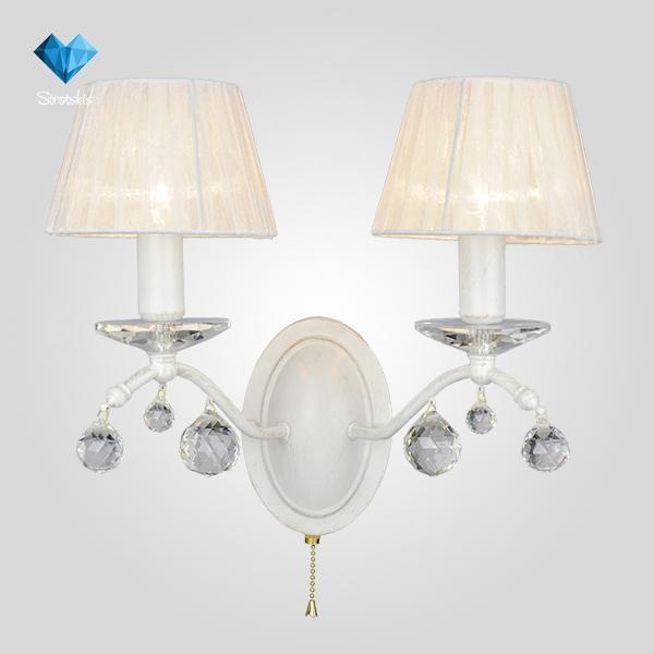 Бра Eurosvet 10058/2 белый с золотом