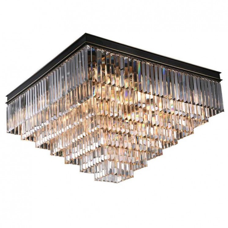 Люстра NEWPORT 31117/PL black+gold